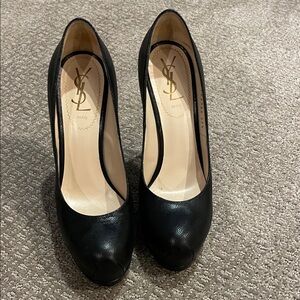 Yves Saint Laurent Classic Black Heels